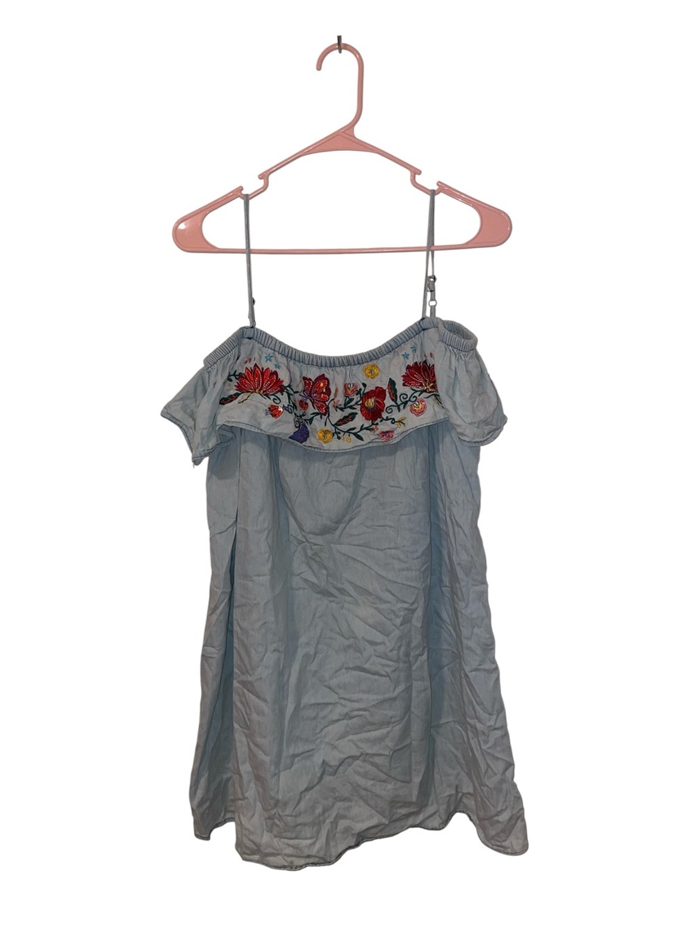 Embroidered Love Chelsea dress